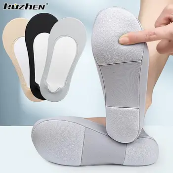 1 чифт 3D масаж арка, грижа за здравето, дамски летни чорапи, ледени копринени чорапи, силикагел с фин гърло, невидими чехъл-чорапи