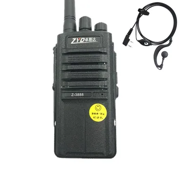 100% Оригинален WAITOP Z-3888 Высокомощная преносима радиостанция Двустранно Радио 8 W Преносим радио хям FMR Радиостанцията Woki Преди