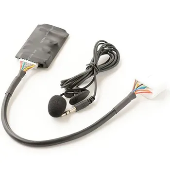 12 AUX интерфейс Bluetooth адаптер + микрофон, подходящи за Honda 2.4/Civic Аксесоари за автомобилна електроника на автомобила