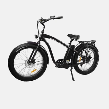 2022 Нов дизайн Fat Tire 26 инча, 500 Вата 48 Плажен електрически велосипед за мъже
