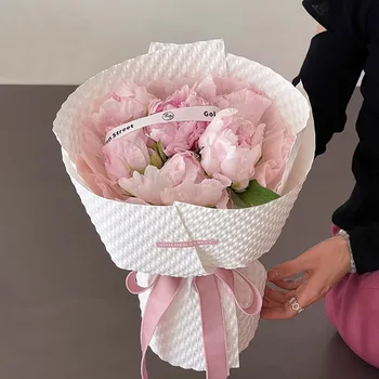 20pcs Специална декорация от цветя, амбалажна хартия, Цветна опаковъчна хартия от водоустойчив корейска хартия за бродерия 