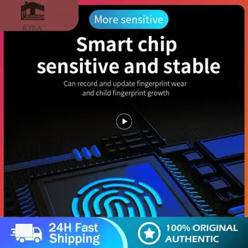 5 Методи на отключване Електронно заключване на пръстови отпечатъци приложението Smart Топка парола дистанционно управление интелигентна система за заключване на вратите умен дом Sasha