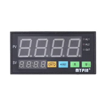 6X Цифров контролер за претегляне MYPIN, индикатор тензодатчиков, 2 релейни изхода, 4 цифри