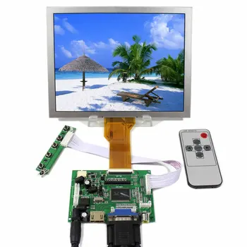 8-инчов LCD панел EJ080NA-05B HD VGA MI 2AV LCD такса контролер 800x600 дистанционно управление