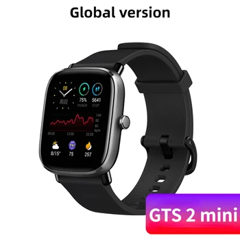 Amazfit GTS 2 Мини Умен Часовник AMOLED Дисплей 68 + Спортни Режими за Наблюдение на Съня на 14 Дни Автономна Работа на Смарт Часовници за Android и IOS