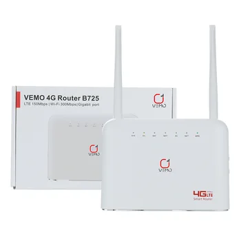 B725 4G CPE wifi рутер, точка за достъп за SIM-карти LTE CAT4 rj-45 WAN LAN безжичен модем LTE рутера