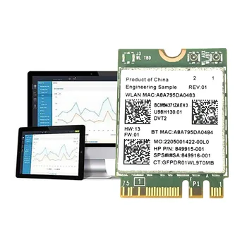 BCM94371ZAE Безжична Мрежова карта 2,4 G/5G Двухдиапазонная 1167M Bluetooth 4,1 Настолен Лаптоп Безжичен Wifi Модул 802.11 AC