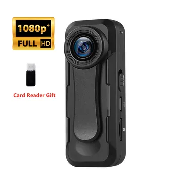 BOBLOV W1 Мини Камера с Full HD 1080P Преносим Камара Полицай Видео Body Cam Мотор под наем Движение bodycamera mini kamera