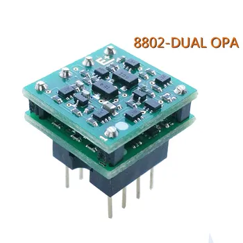 DLHiFi OP8802 Напълно Отделен Операционен усилвател с два операционни усилватели Клас A Заменя OPA1612 LME49720 AD823 NE5532 за усилвател За HiFi КПР