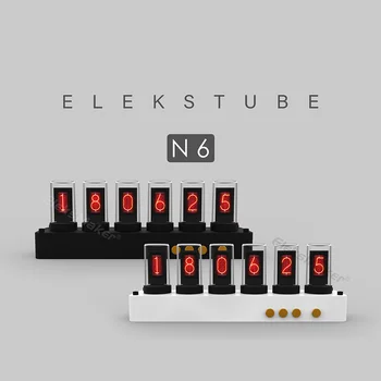 EleksMaker EleksTube IPS, 6-Битова IPS Ретро-Светещо Аналогов тръба Nixie, часовници elekstube, elekstube N6, младежко издание Elekstube