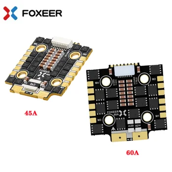 FOXEER Reaper F4 Mini 128 K 45A/60A BL32 4в1 ESC 20*20 mm M3 3-6 S BLHeli32 DShot150/300/600/1200 за FPV RC състезателен дрона