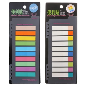 H7EC 10 цвята ПАТ 200-листа, указателни разделите, знамена, стикери за бележки, маркери за страници, защо, за бога,