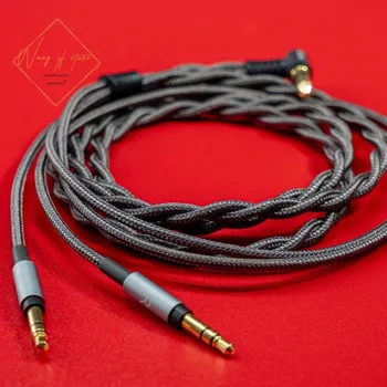 Hi-Fi Occ Обновяване на Балансиран аудио кабел Захранващ Проводник За Sony Mdr Z7 Z7M2 Z1R Слушалки 2x3,5 мм До 2,5 mm 4,4 мм Plug