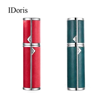 IDoris Празна бутилка парфюм за еднократна употреба, преносим мини-спрей дамски парфюми, оригинални спрей, козметични контейнери, алуминий, 2 бр.