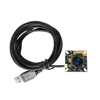 IMX377 4K HDR Ниска мощност на 12-мегапикселов модул USB-камера Идентификация неопознанного на пратката в супермаркета Разпознаване на QR-код на лицето