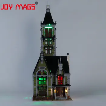 JOY MAGS само комплект led подсветка за 10273 духове Къща ， (не включва модела)
