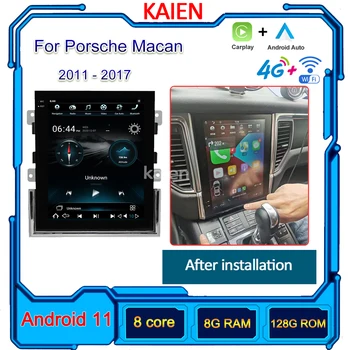 KAIEN За Porsche Macan 2011-2017 Радиото в автомобила Android 11 Автоматична Навигация GPS, Стерео DVD Плейър Мултимедия Авторадио 4G WIFI DSP
