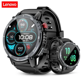 Lenovo Нови 4G ROM 1G RAM Смарт часовници 1,6 инча, 400 ма Спортни Фитнес Часовници Мъжки Bluetooth Покана 3ATM Водоустойчив смарт часовници 2023