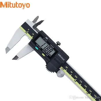 Mitutoyo 6 инча 8 сантиметра на 12 сантиметра Цифрови LCD calipers, 150 мм, 200 мм, 300 мм Калибър Електронни Измервателни Инструменти От Неръждаема Стомана Штангенциркуль