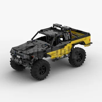 MOC-58668 фирма Gripp Truck Trial от Apachaihapachai, градивен елемент, пъзел, електрическа играчка модел за детски подарък