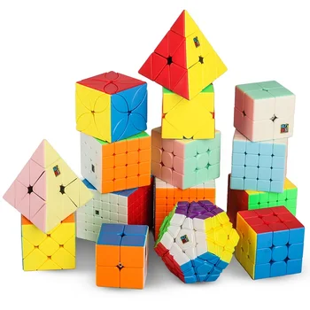 MOYU Magico Cubo 3x3 2x2 4x4 5x5 Нискотарифна Наклонена Ос АЙВИ Фишер Официалната Пирамида SpeedCube Магически Куб Пъзел Кубче на Рубик Играчка