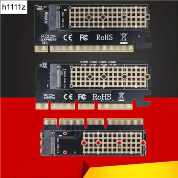 PCIE NVME Адаптер M2 PCI Express 3,0x1x4x8x16 Такса за разширяване на Странично Converter Поддържа 2230 2242 2260 2280 M Ключ M. 2 NVME SSD