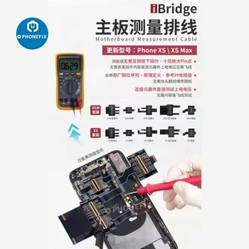 QianLi iBridge спк стартира строителни тестирующий кабел Диагностика на повреди дънната платка Дисплей Тъчпад накрайник за предната камера за обратно виждане Ремонт за номер 6-Xs Max