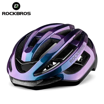 ROCKBROS ultralight велосипеден шлем, защитно шапка за велоспорта, каска за автомобилния състезания, женски, мъжки, цельнолитый, планински велосипеди шлем