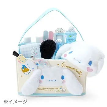 Sanrio нов Японски карикатура Cinnamoroll Подвесная кошница за съхранение на всички всячины, настолни играчки, количка, сгъваема косметичка, чанти