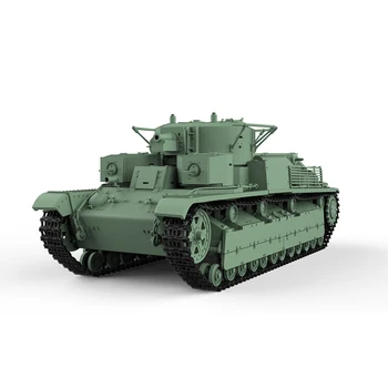 SSMODEL 144583 V1.7/100583 V1.7 1/144 1/100 Набор от модели от смола с 3D принтиране Съветския Среден танк Т-28 1938