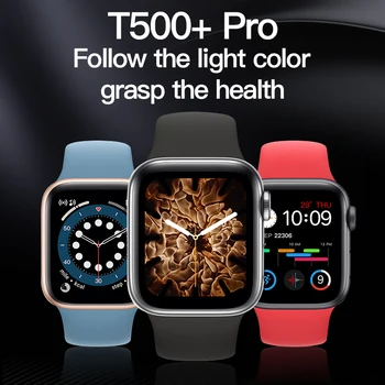 TAIHOM T500 Pro Смарт часовници Bluetooth Покана 44 мм Водоустойчив Ip67 Серия 8 С автоматична подсветка на екрана САМ Потребителски циферблат Фитнес Тракер Sp
