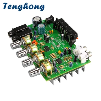 Tenghong TDA8944 Такса стереоусилителя на звука Цифров микрофон усилвател 40 W * 2 усилвател с възможност за регулиране на тона Говорител караоке Усилвател