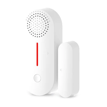 Wifi врата магнитна аларма за Врата и прозорец аларма и Дистанционно домашна изолация сензор звук и светлина