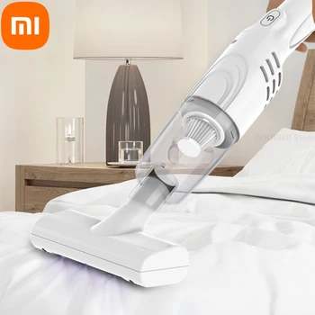 Xiaomi 10 W UV ръчен инструмент за отстраняване на кърлежи, мощна издънка за почистване на легла, възглавници, дивана, килима, малка прахосмукачка