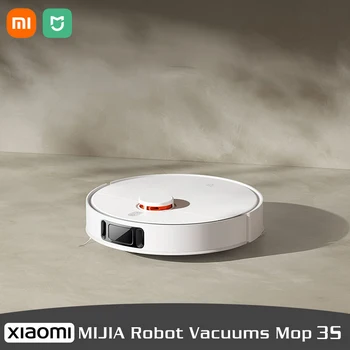 XIAOMI Робот-Прахосмукачка Моп 3S/3C За Домашно Почистване от Прах за Пречистване на 4000 PA Циклонная Смукателна Перална Въже LDS Сканиране Smart App Planned
