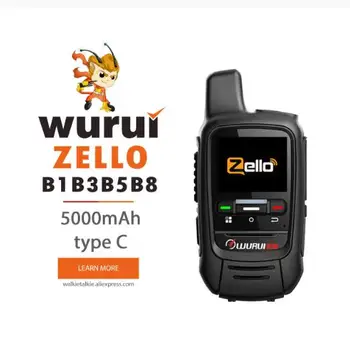 zello poc мини преносима радиостанция радио 4G comunicador телефон на далечни разстояния портативен професионален 100 км полицейско радио Android woki преди