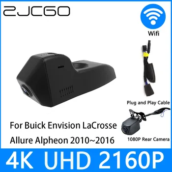 ZJCGO Dash Cam 4K UHD 2160P Автомобилен Видеорекордер DVR за Нощно Виждане Паркинг за Buick Envision LaCrosse Allure Alpheon 2010 ~ 2016