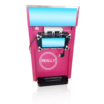 Автоматична маса мини-машина за приготвяне на мек сладолед Цената Малка мороженица с 3 дръжки