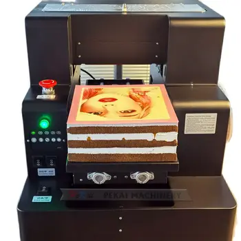 Автоматична Печатна машина, Годни за консумация на мастило за принтер хранене Печатна Машина, Годни за консумация на мастило за размера на печат хапчета Макарун торта А4