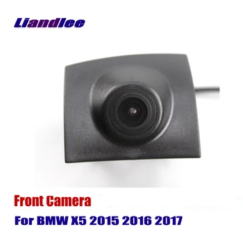 Автомобилна камера на предния преглед за BMW X5 F15 2014 2015 2016 2017 2018 RCA АУДИО интерфейс 12 В система NTSC HD CCD КАМЕРА