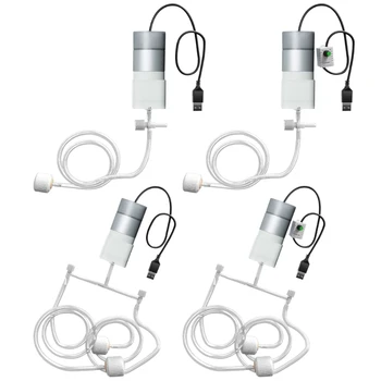 Аквариум мини-USB-въздушни помпи, ръчни рибни въздушни помпи, енергоспестяващи