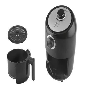 Въздушна фритюрник на литър, Машина за студено приготвяне на черно кафе, кафемашина за приготвяне на еспресо с Машина за разпенване на мляко с пара, Кафе машина за приготвяне на кафе
