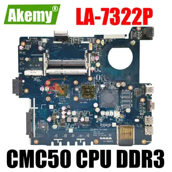 Дънна платка за лаптоп ASUS X53B K53B K53U X53U CMC50A дънна Платка на Лаптоп LA-7322P DDR3 100% тестване на ред
