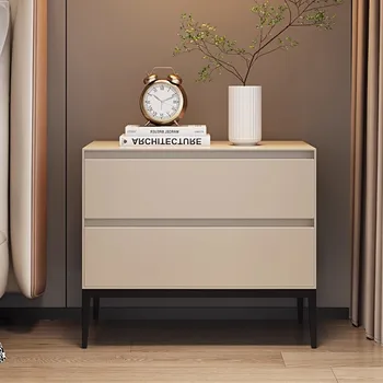 Дървени минималистичные нощни шкафчета за спалня Японски луксозни нощни шкафчета са обзаведени с Модерни мебели за съхранение на Mesita De Noche Dormitorio Спалня