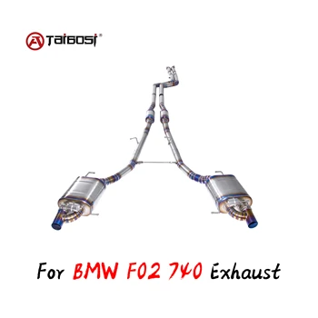 За BMW F02 740 Изпускателна Тръба Taibosi Performance Електрически Клапан С Дистанционно Управление Накрайници за Автомобилни Ауспуси Аксесоари С Деколте 51 76