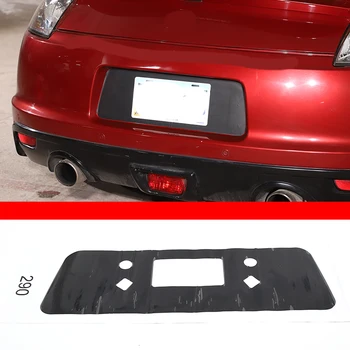 За Mitsubishi Eclipse 2008 PVC черен автомобилен стайлинг рамката на задния регистрационен номер на автомобила на Стикера на аксесоари за автомобили