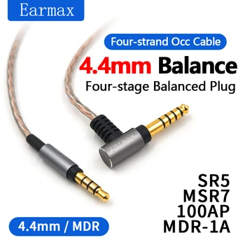 За SONY Audio Technica MDR-1A 1000X 1000XM2 1000XM3 MSR7 SR5 Слушалки Сменяеми 4,4 мм и 2,5 мм Балансиран до 3,5 мм Кабел за ъпгрейд