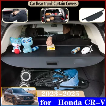 Завеса Багажника на Колата За Хонда CR V Аксесоари CRV CR-V 2023 2024 2025 Задна Завеса на Багажника Товарни Седалките За Уединение Аксесоари
