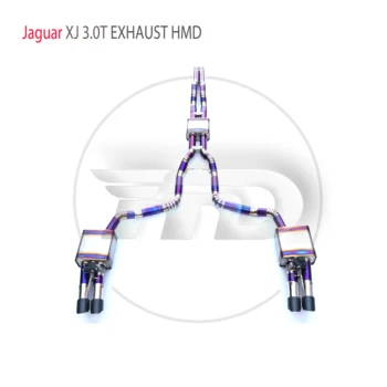 Изпълнение на система за отработените газове от титанова сплав HMD Catback подходящ за Jaguar XJ 3,0 T Автоматично промяна на електронния клапан