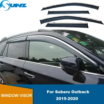 Козирка на автомобилни прозорци за Subaru Outback 2015 2016 2017 2018 2019 2020 г., за защита от слънце и дъжд, дефлектор, защита от атмосферни влияния, навеси, покриване на